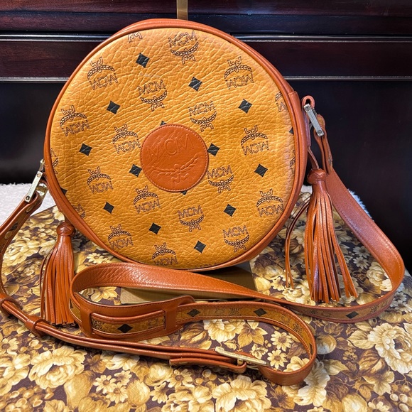 MCM Bags Mcm Vintage Tambourine Suzy Wong Crossbody Monogram Tassle